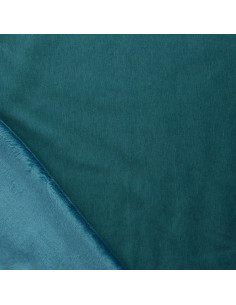 Tessuto pile alpino - Blu petrolio