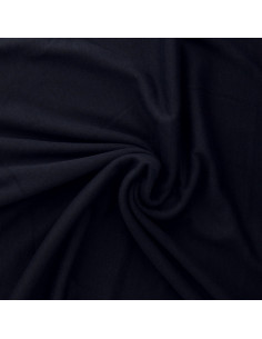 Tessuto felpa in pile alpino - Blu navy scuro 2