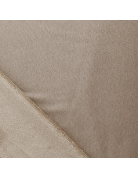 Tessuto felpato alpino - Beige