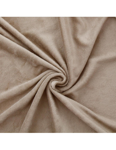 Tessuto felpato alpino - Beige