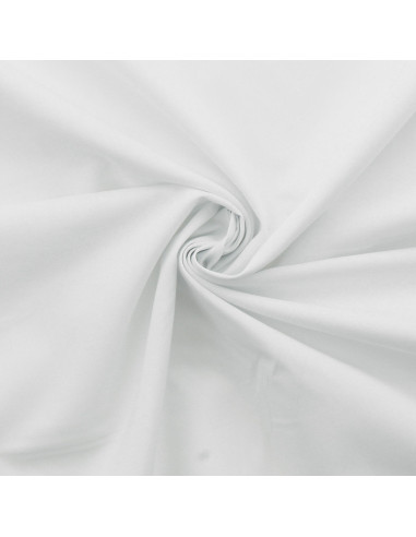 Tessuto voile di cotone - Bianco