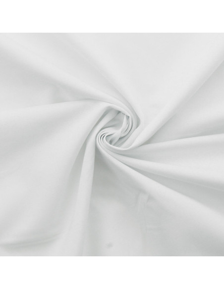 Tessuto voile di cotone - Bianco
