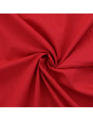 Tessuto voile di cotone - Rosso