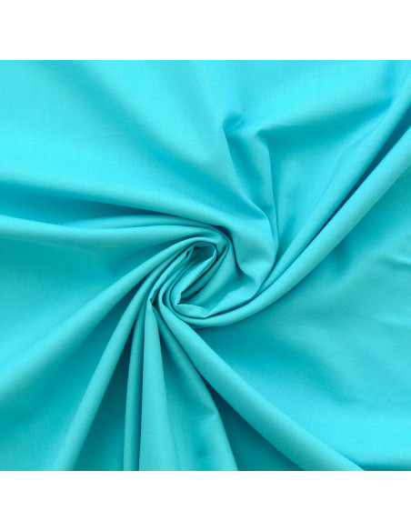 Tessuto voile di cotone - Turchese