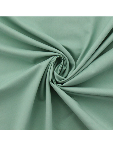 Tessuto voile di cotone - Verde grigio