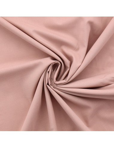 Tessuto voile di cotone - Rosa antico