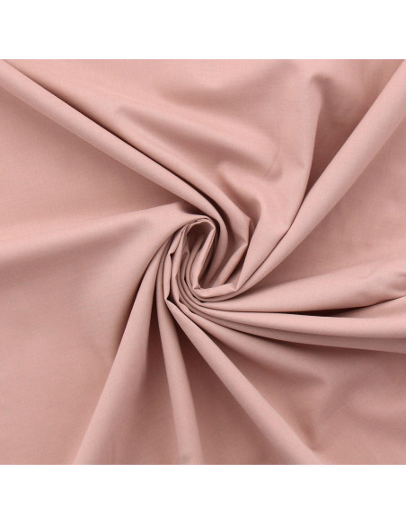 Tessuto voile di cotone - Rosa antico