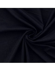Tessuto voile di cotone - Blu marino