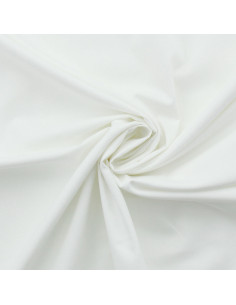 Tessuto popeline di cotone - Bianco