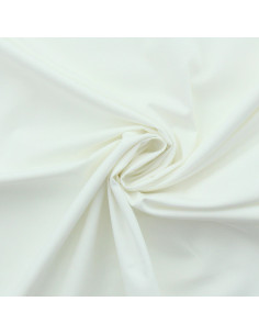 Tessuto popeline di cotone - Ecru