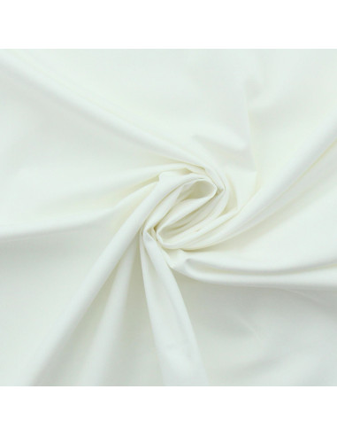 Tessuto popeline di cotone - Ecru