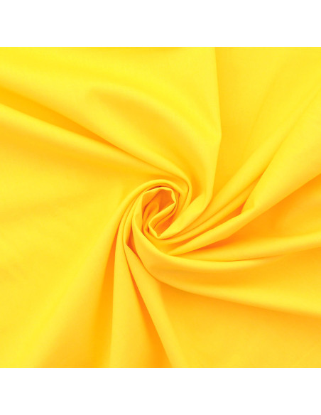 Tessuto popeline di cotone - Giallo