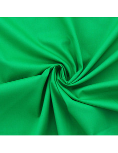 Tessuto popeline di cotone - Verde prato