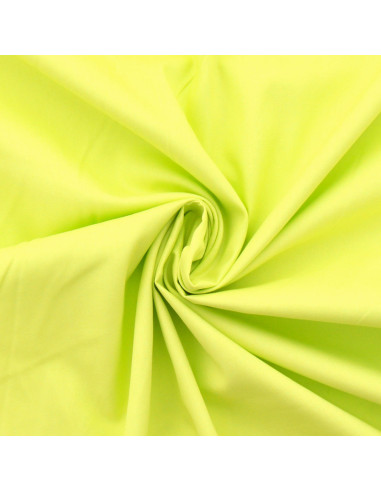 Tessuto popeline di cotone - Lime