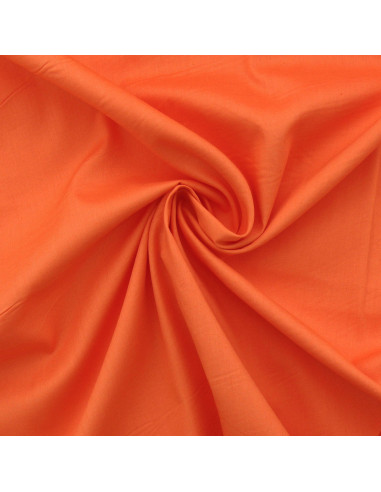 Tessuto popeline di cotone - Carota