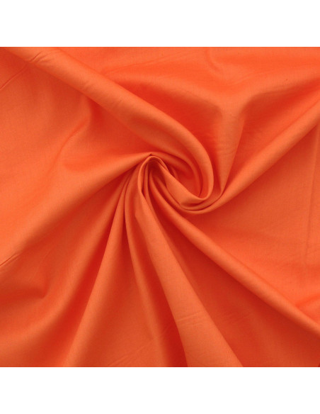 Tessuto popeline di cotone - Carota