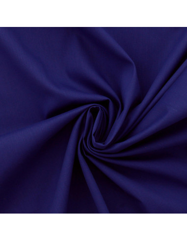 Tessuto popeline di cotone - Indigo