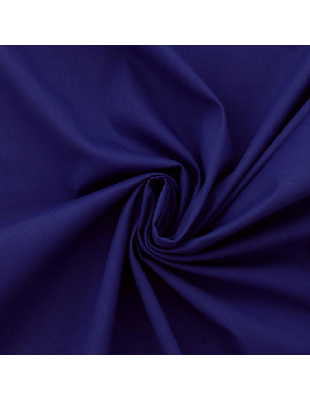 Tessuto popeline di cotone - Indigo