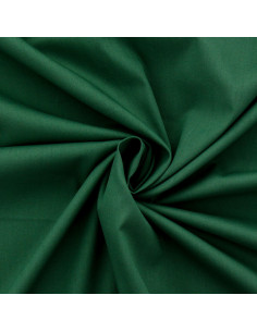 Tessuto popeline di cotone - Verde scuro