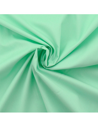 Tessuto popeline di cotone - Verde acqua