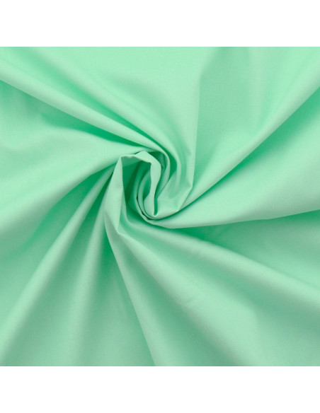 Tessuto popeline di cotone - Verde acqua