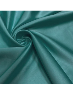 Tessuto satinato elasticizzato - Smeraldo