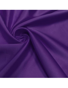 Tessuto satinato elasticizzato - Viola