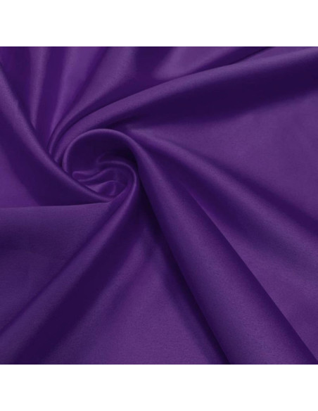 Tessuto satinato elasticizzato - Viola