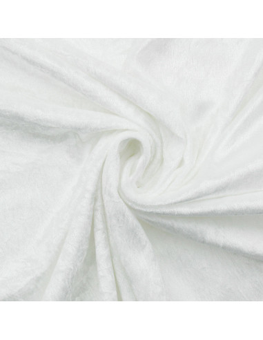 Tessuti panne di velluto - Bianco