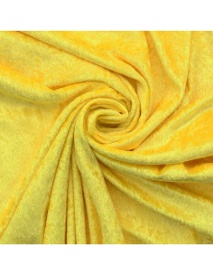 Tessuti panne di velluto - Giallo