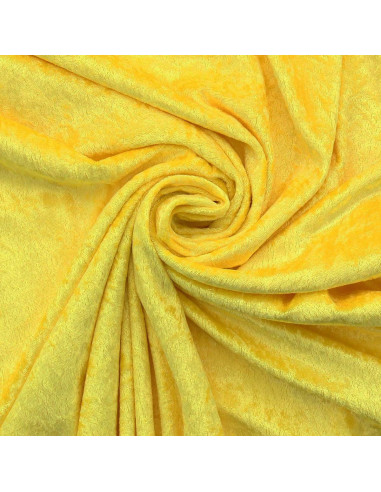 Tessuti panne di velluto - Giallo