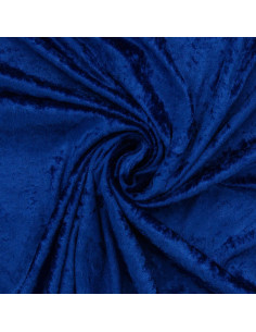 Tessuti panne di velluto - Blu reale