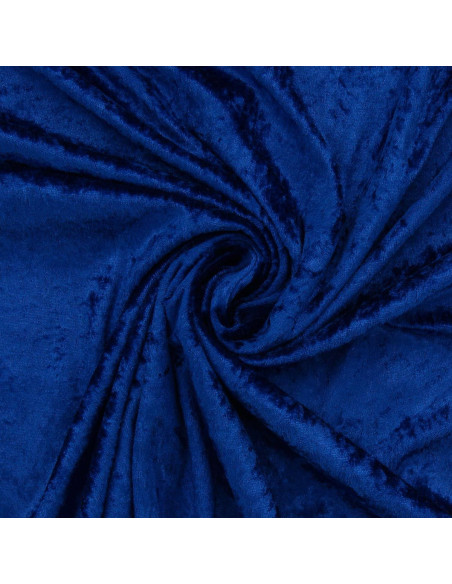 Tessuti panne di velluto - Blu reale