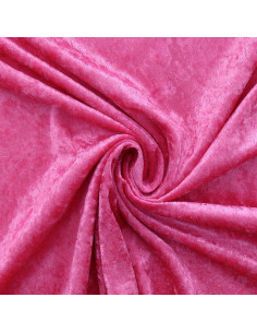 Tessuti panne di velluto - Fucsia