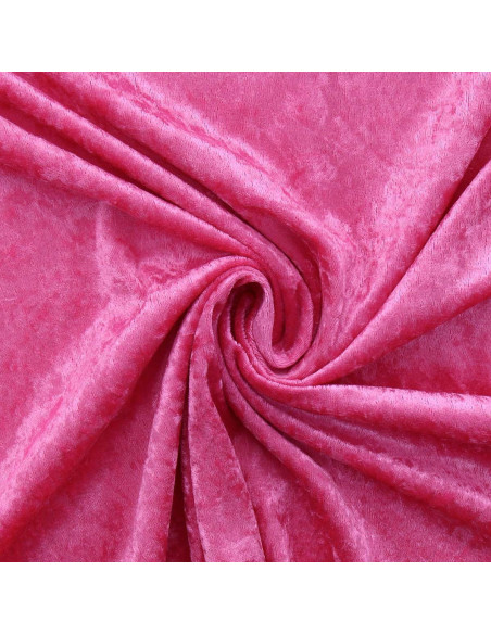 Tessuti panne di velluto - Fucsia