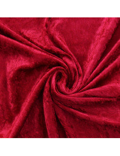 Tessuti panne di velluto - Rosso