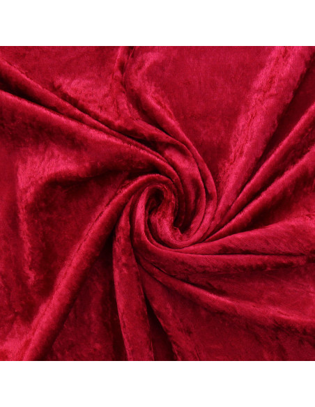 Tessuti panne di velluto - Rosso