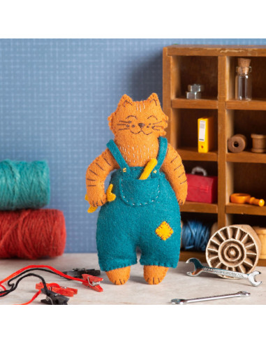 Kit feltro - Gatto meccanico