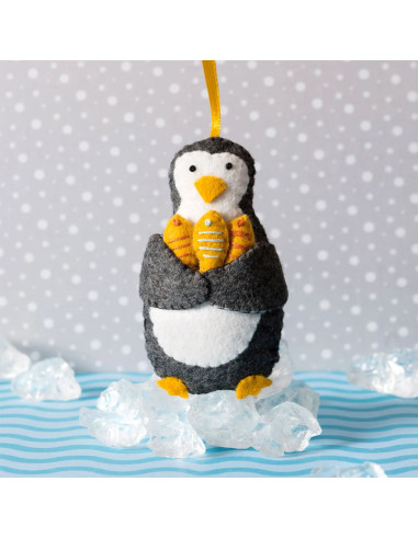 Kit feltro - Pinguino