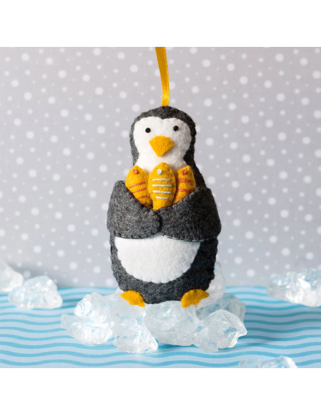 Kit feltro - Pinguino