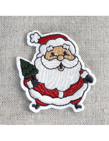 Toppa termoadesiva è Natale - Babbo Natale