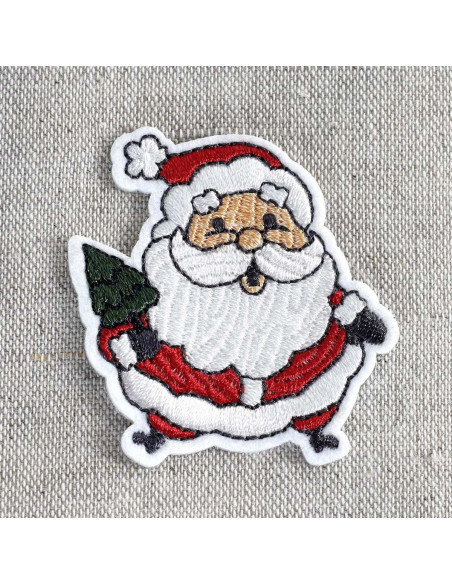 Toppa termoadesiva è Natale - Babbo Natale