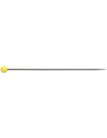 Spilli con testa di vetro extra lunghi 20 Grs