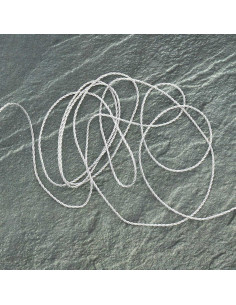 Cordoncino lurex 1,5 mm - Argento