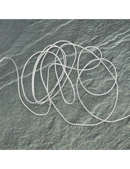 Cordoncino lurex 1,5 mm - Argento