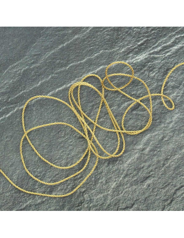 Cordoncino lurex 1,5 mm - Oro