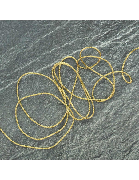 Cordoncino lurex 1,5 mm - Oro