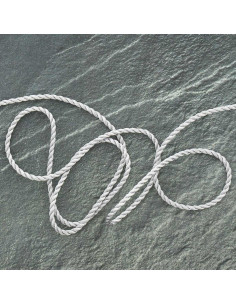 Cordoncino lurex 3 mm - Argento