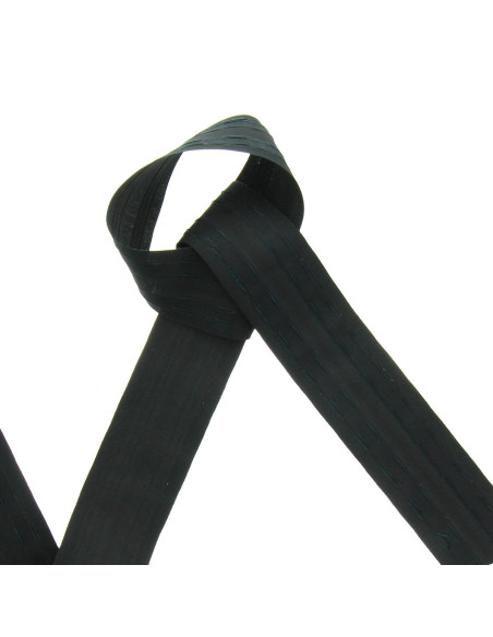 Nastro arricciatenda per piega automatica - Nero 70 mm