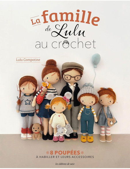 Libro la famiglia di Lulu all'uncinetto